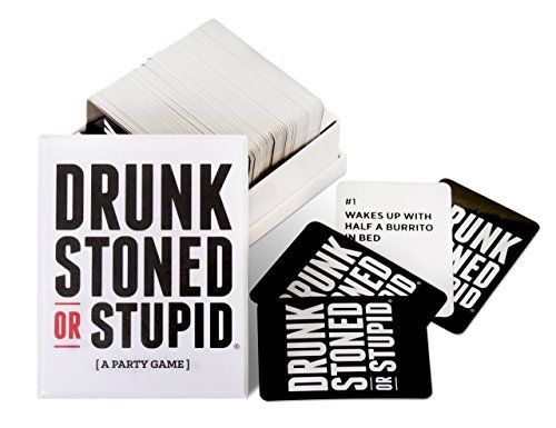 NEW Drunk Stoned or Stupid Party Adult Card Game Drinking Game Fun NEW Drunk Stoned or Stupid Party Adult Card Game Drinking Game Fun